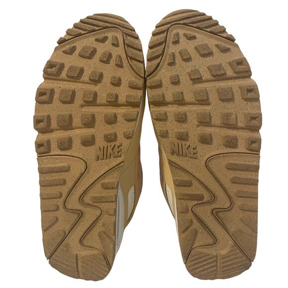 Nike Air Max 90 SE Running Shoes Sun Club DJ9997-101 Womens 9 Sail Arctic Orange - Picture 8 of 13